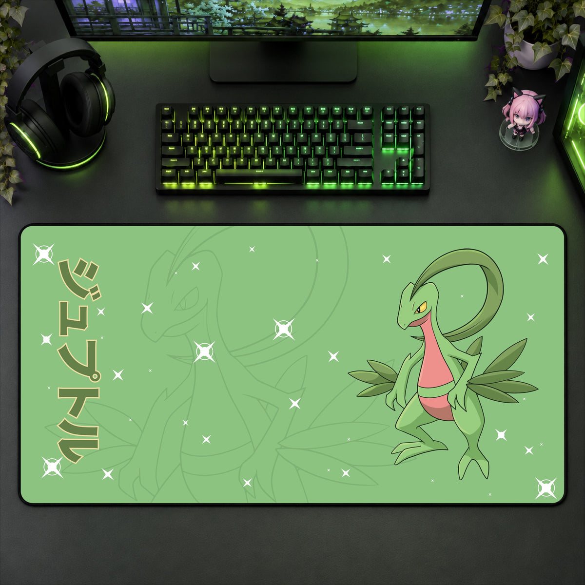 Grovyle Desk Mat