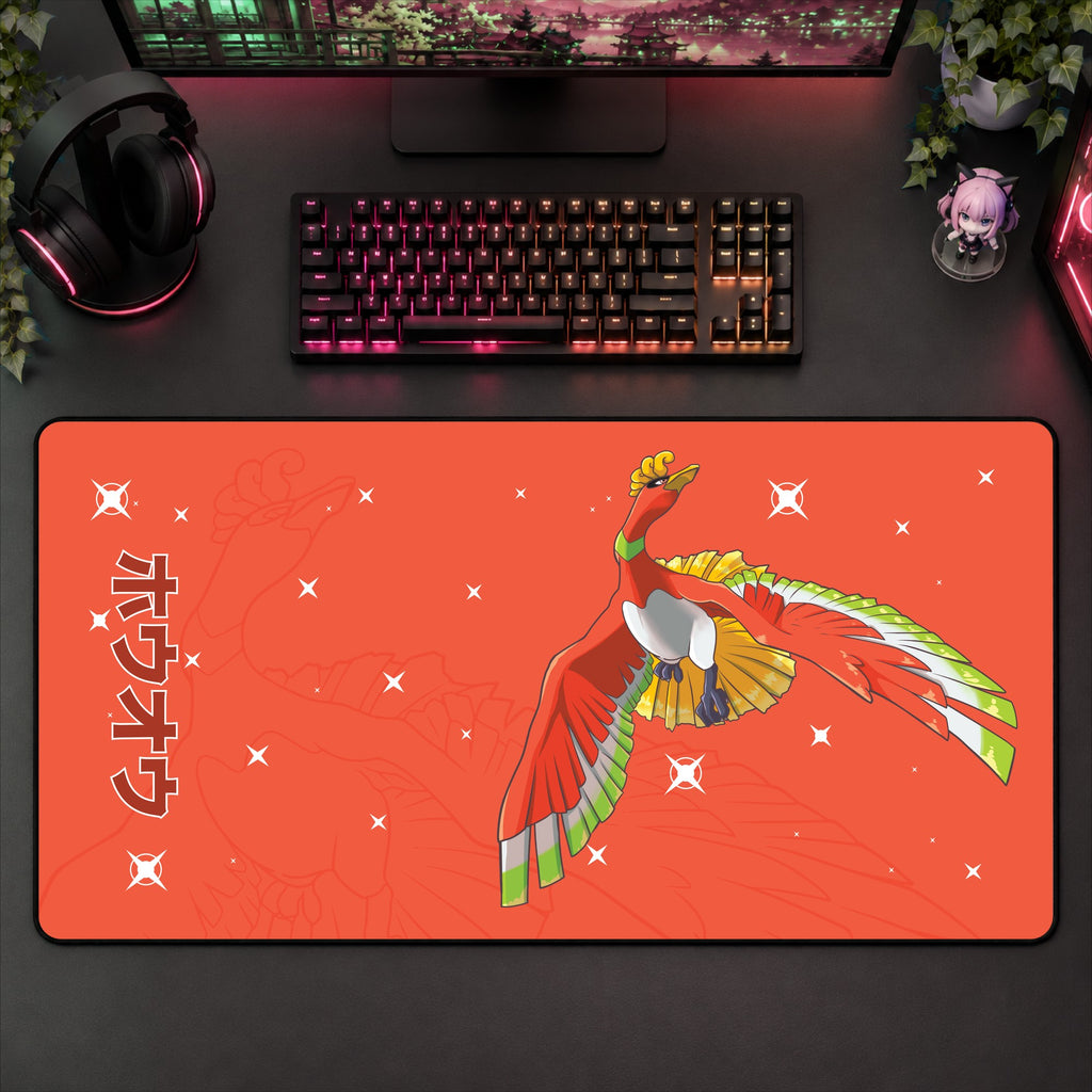 Ho-Oh Desk Mat