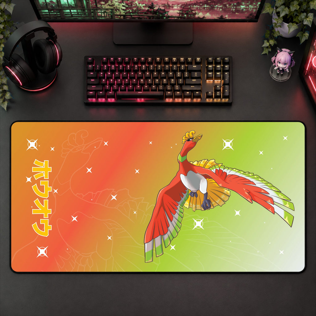 Ho-Oh Desk Mat