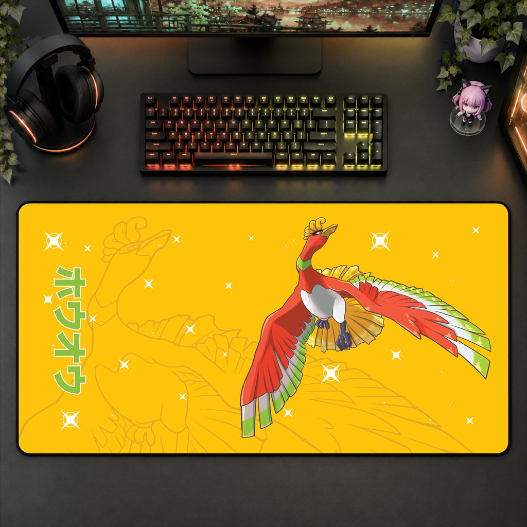 Ho-Oh Desk Mat