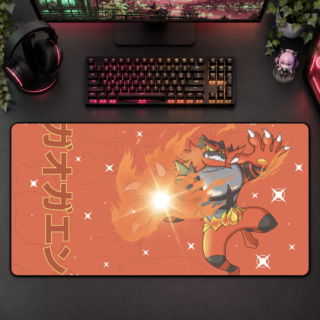Incineroar Desk Mat