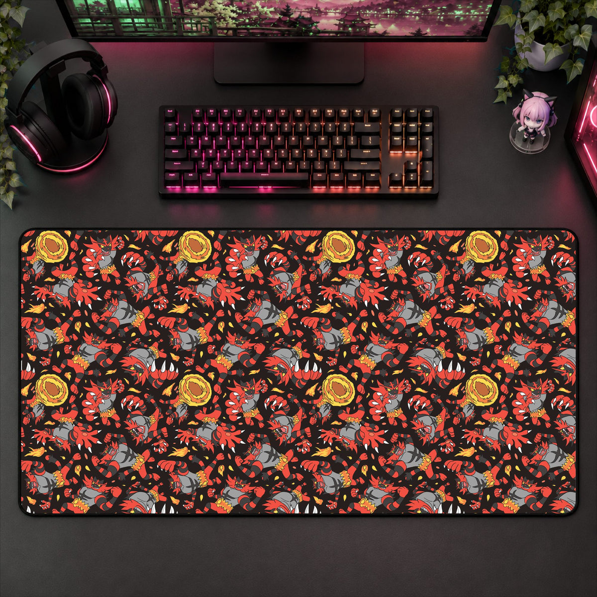 Incineroar Desk Mat