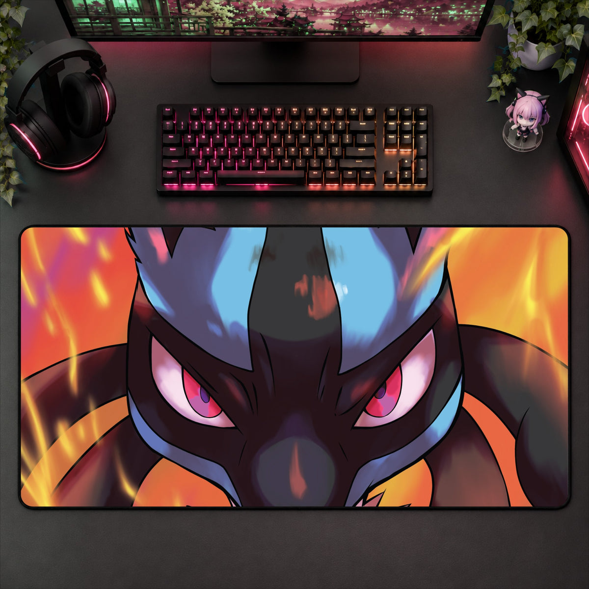 Lucario Desk Mat