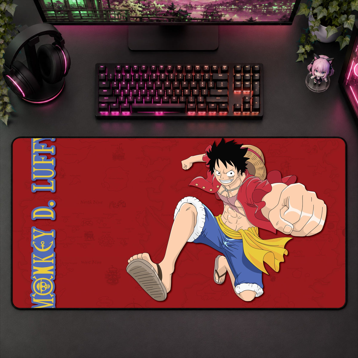 Luffy Desk Mat