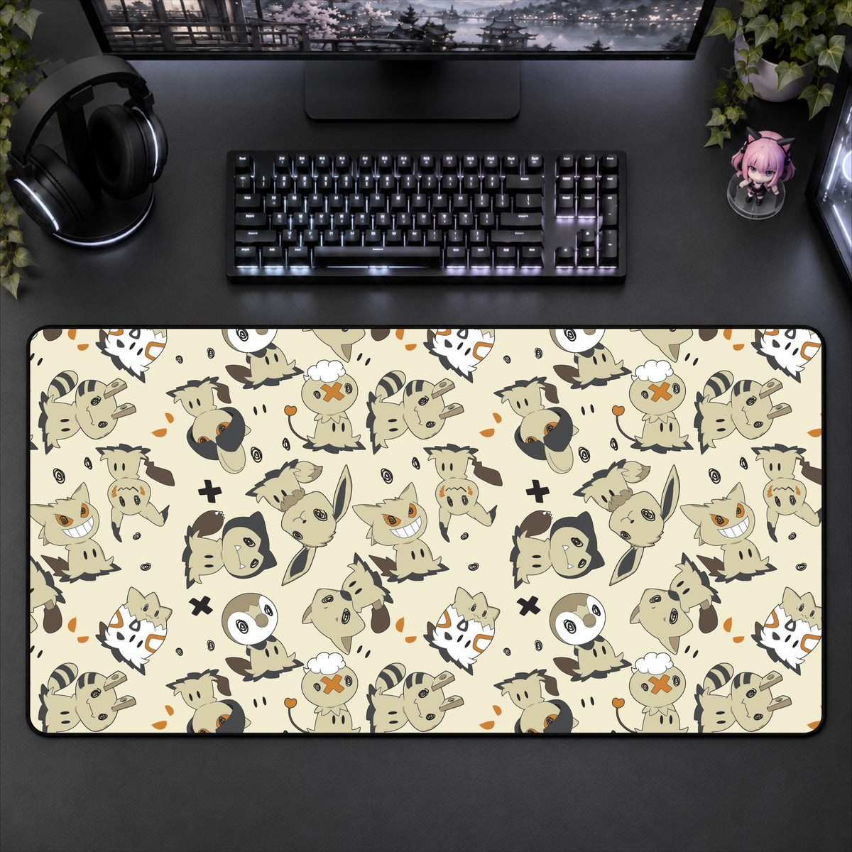 Mimikyu Tan Desk Mat