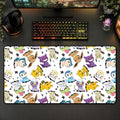 Mimikyu White Desk Mat