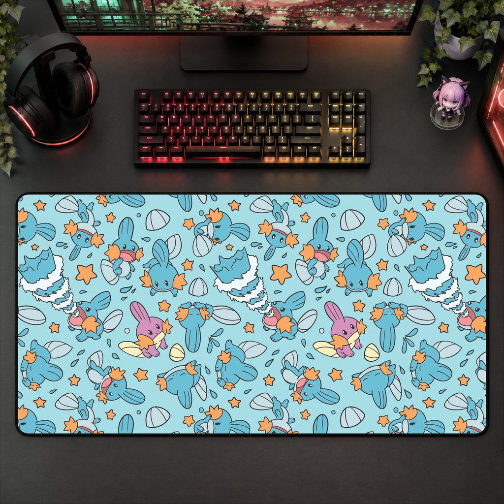 Mudkip Desk Mat