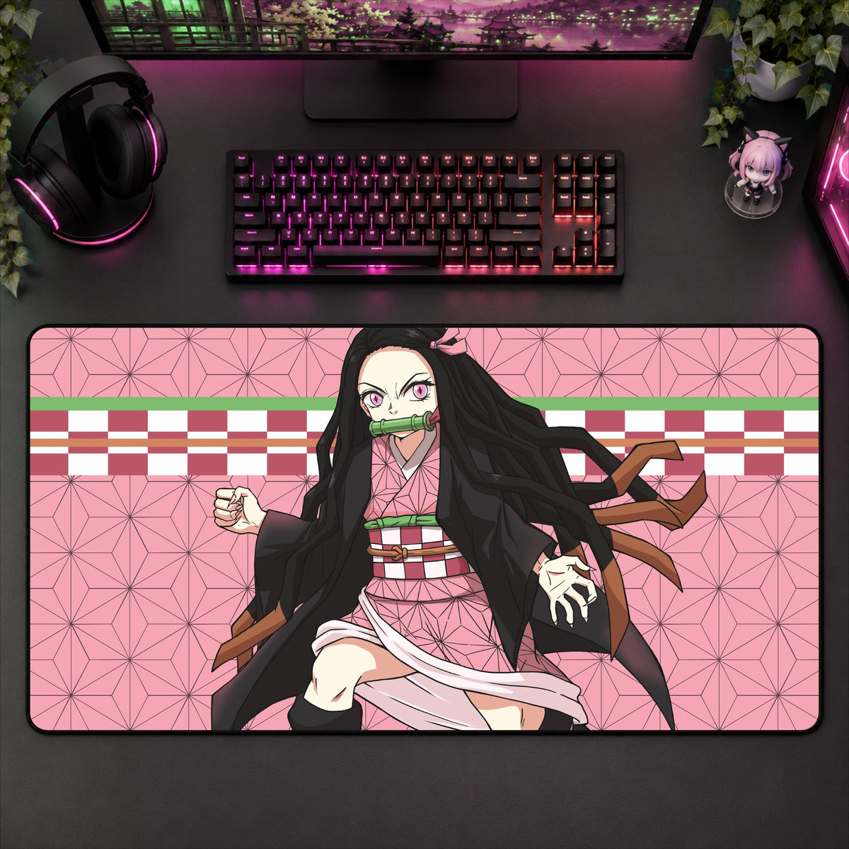 Nezuko Desk Mat