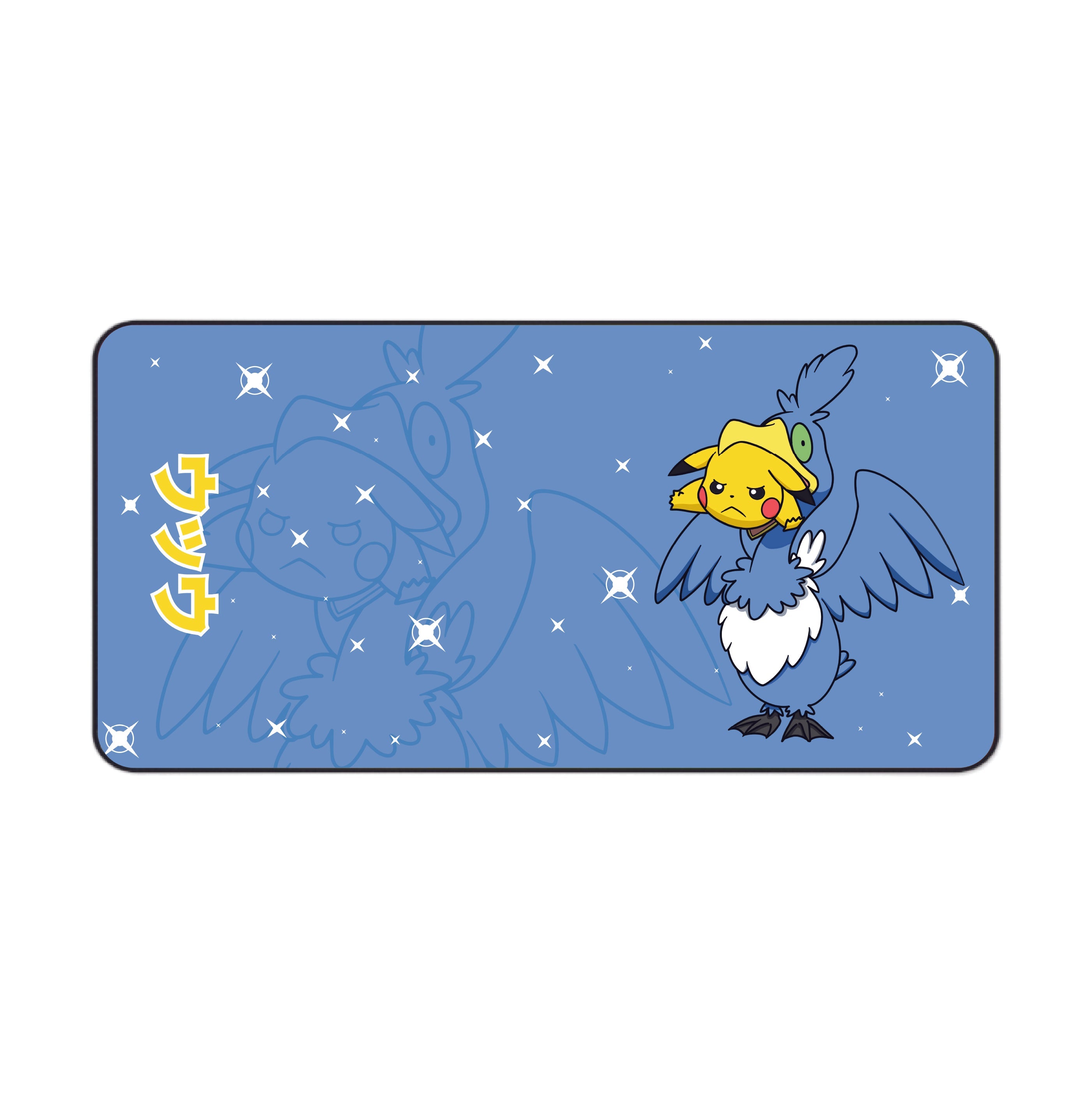 Pikachu Cramorant Desk Mat