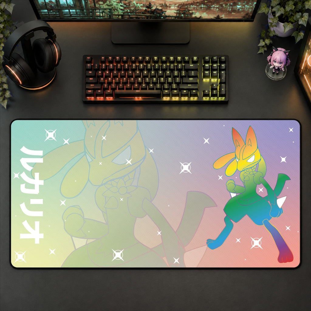 Lucario Desk Mat