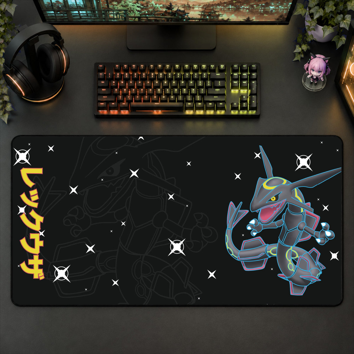 Rayquaza Desk Mat