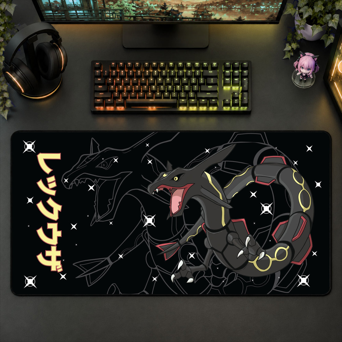 Rayquaza Desk Mat
