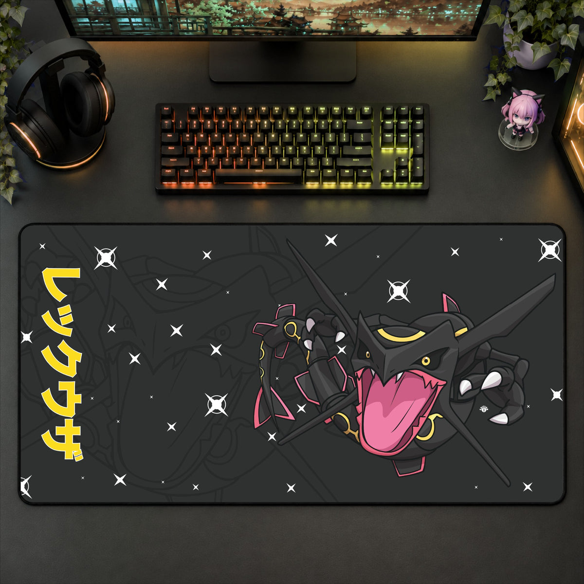 Rayquaza Desk Mat