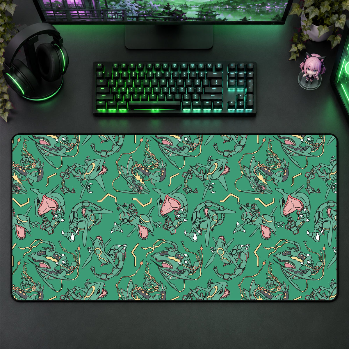 Rayquaza Desk Mat