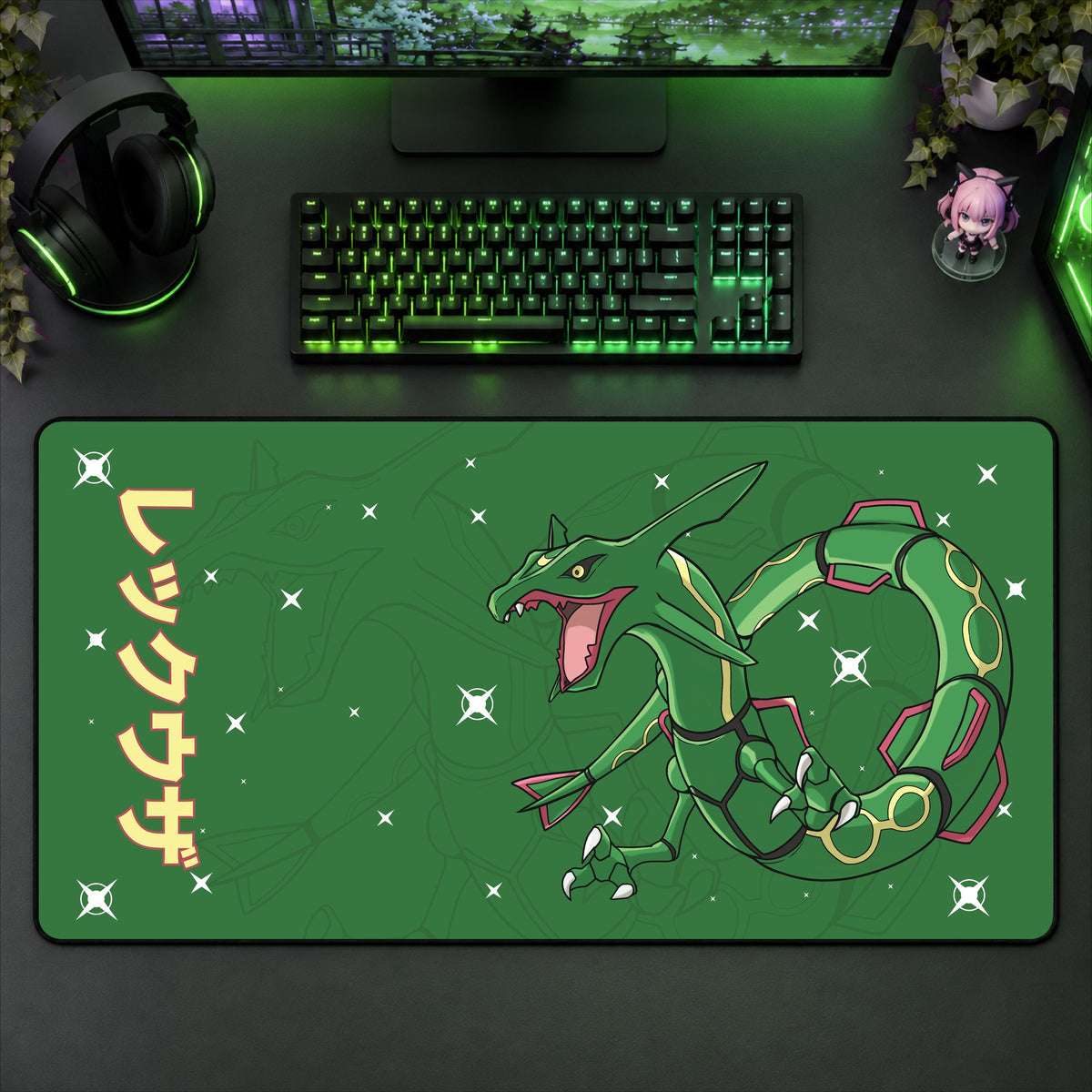 Rayquaza Desk Mat