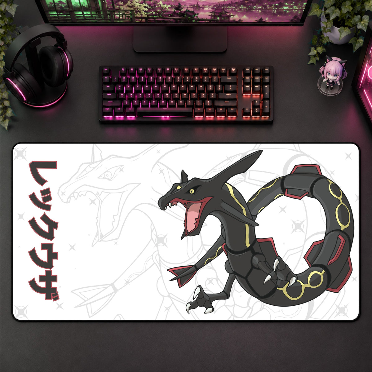 Rayquaza Desk Mat