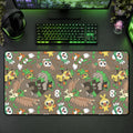 Rowlet Brown Desk Mat