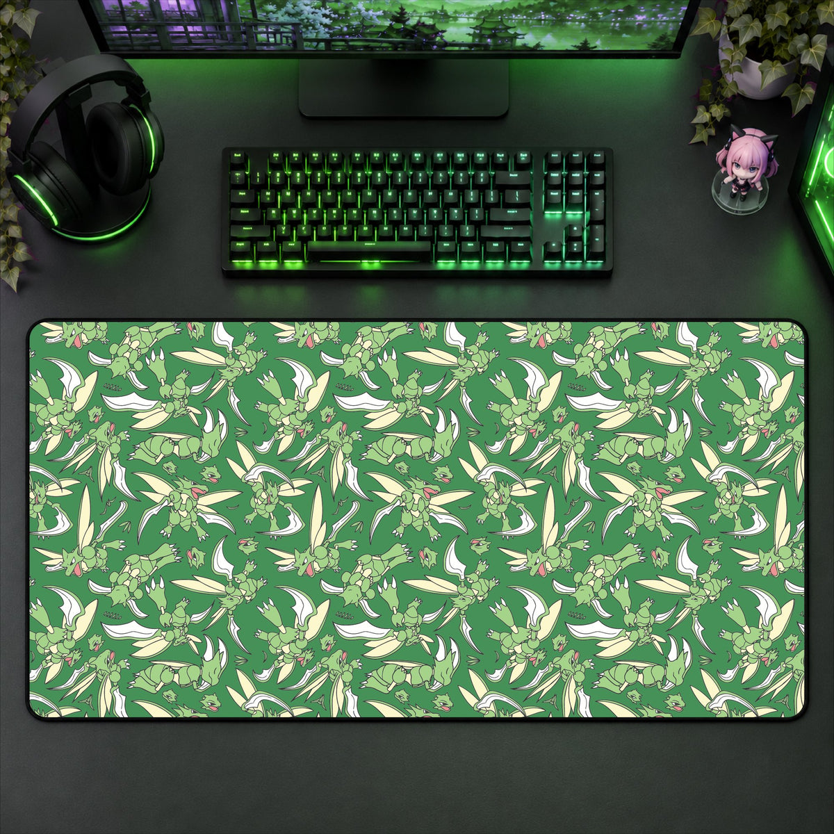 Scyther Desk Mat
