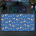 Mario Shells (Blue) Desk Mat