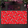 Mario Shells (Red) Desk Mat