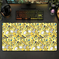 Gold Shiny Desk Mat