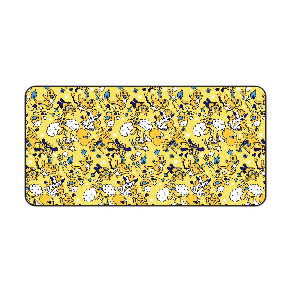 Gold Shiny Desk Mat