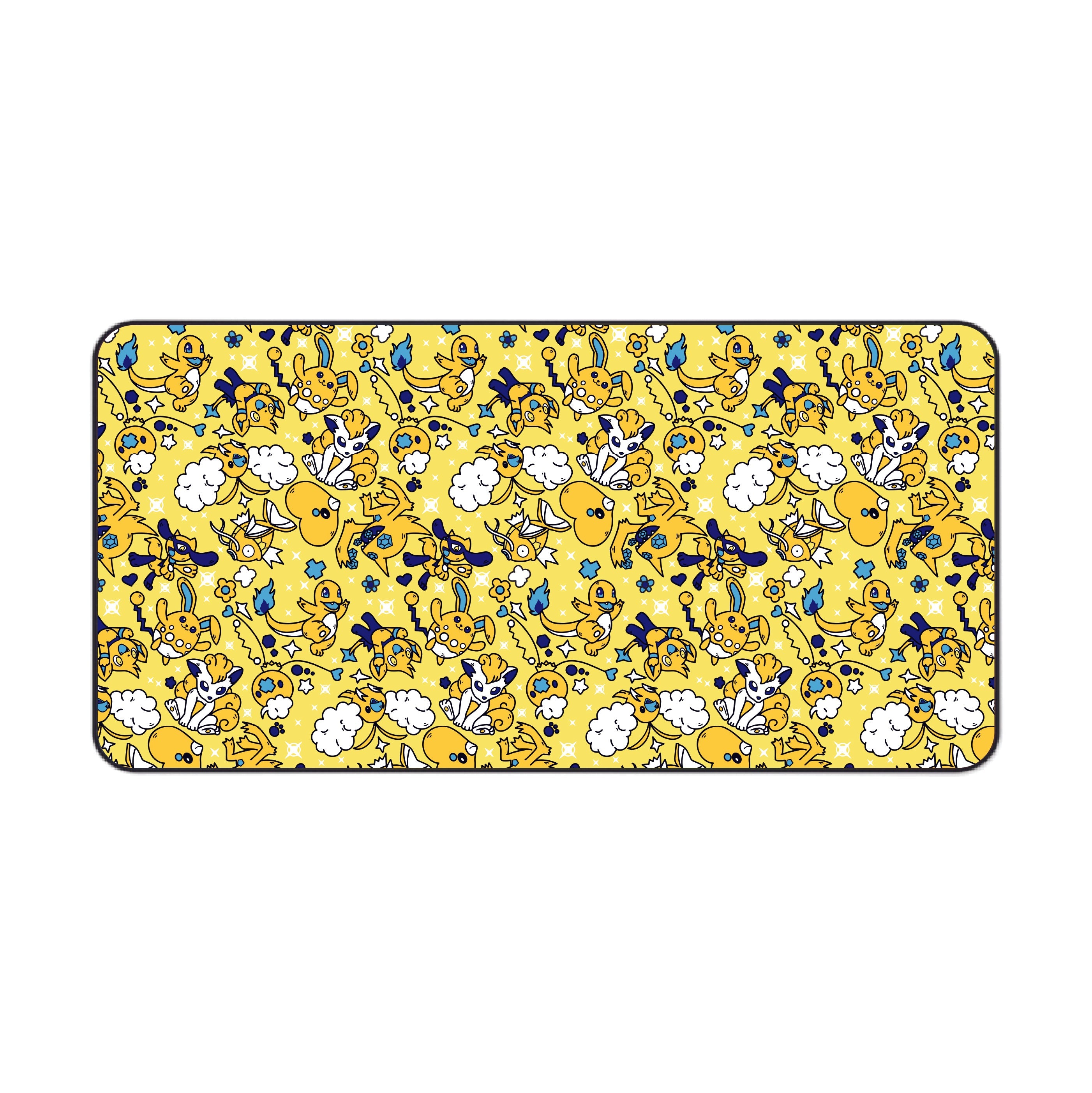 Gold Shiny Desk Mat
