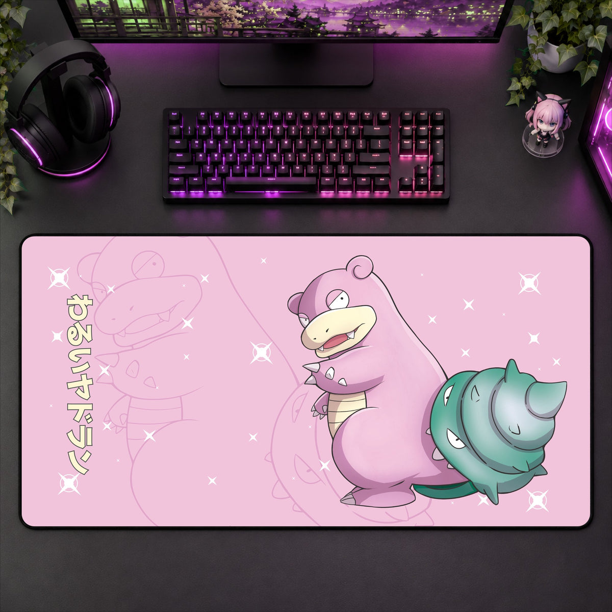 Slowbro Desk Mat