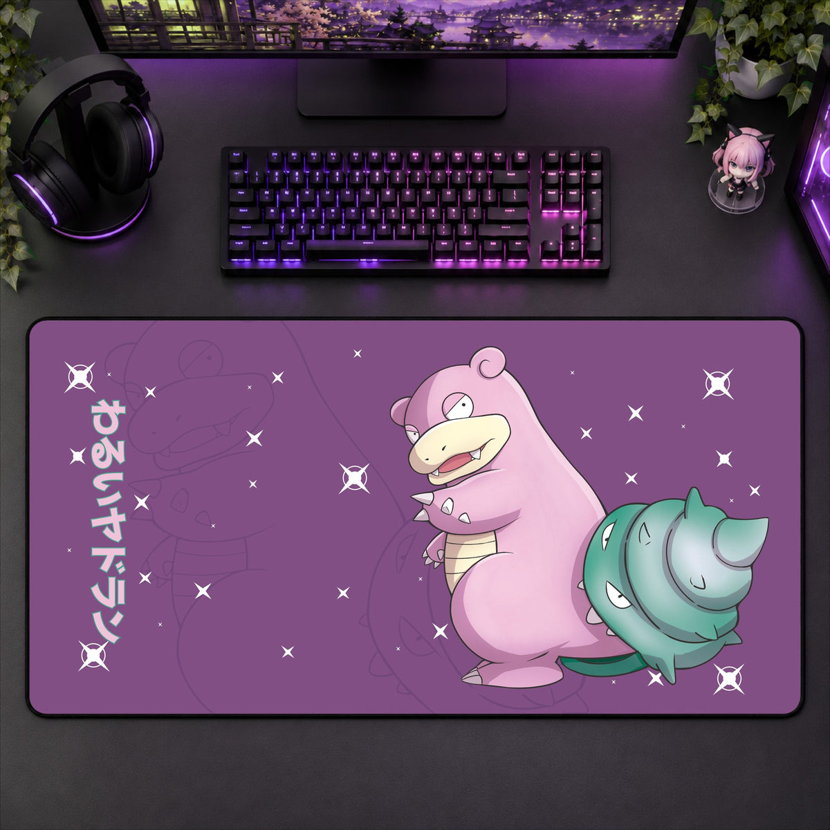 Slowbro Desk Mat