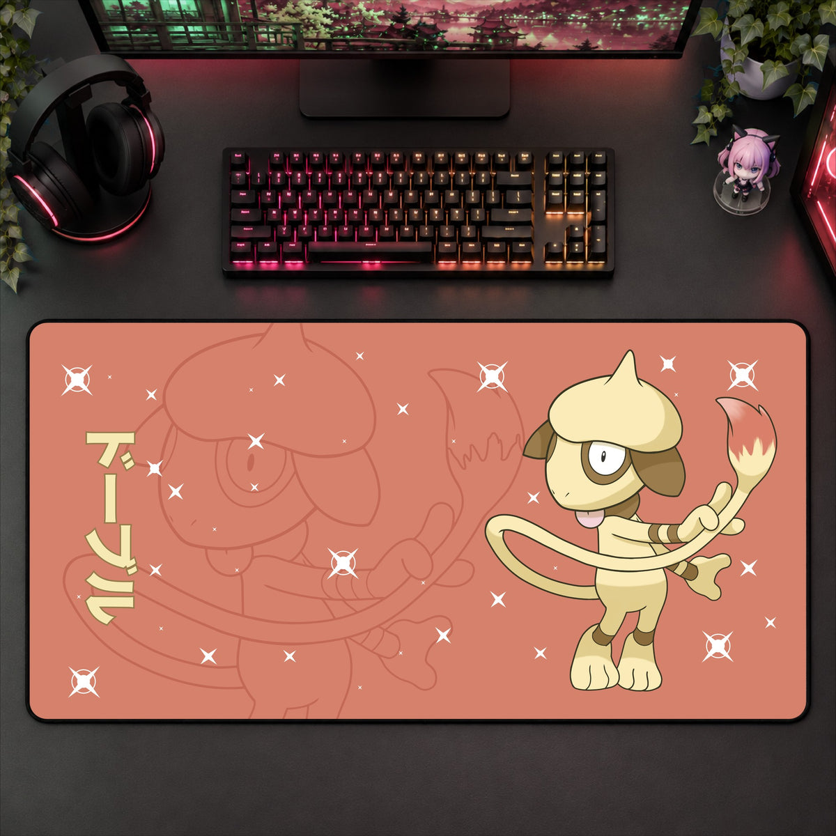 Smeargle Desk Mat
