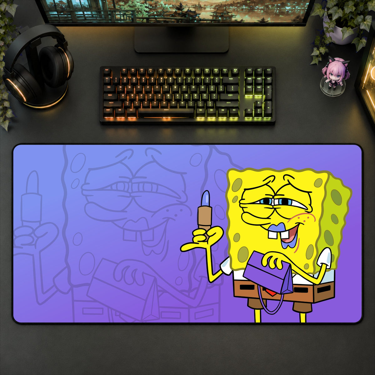 Spongebob Desk Mat
