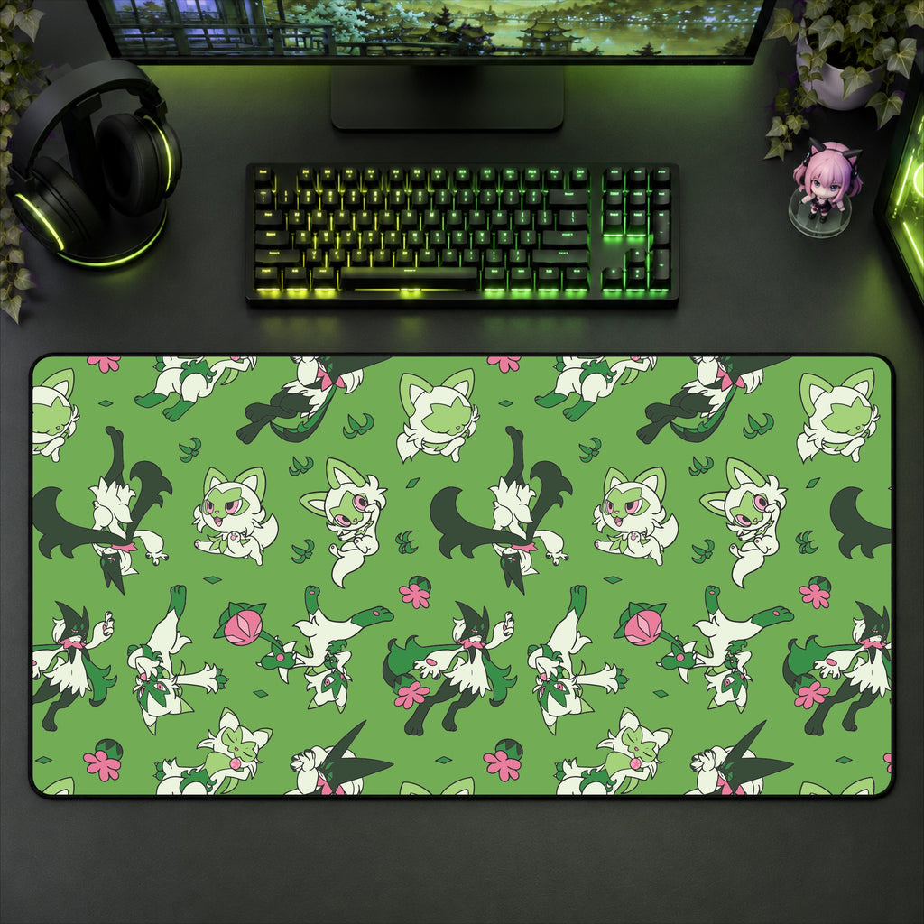 Sprigatito Desk Mat