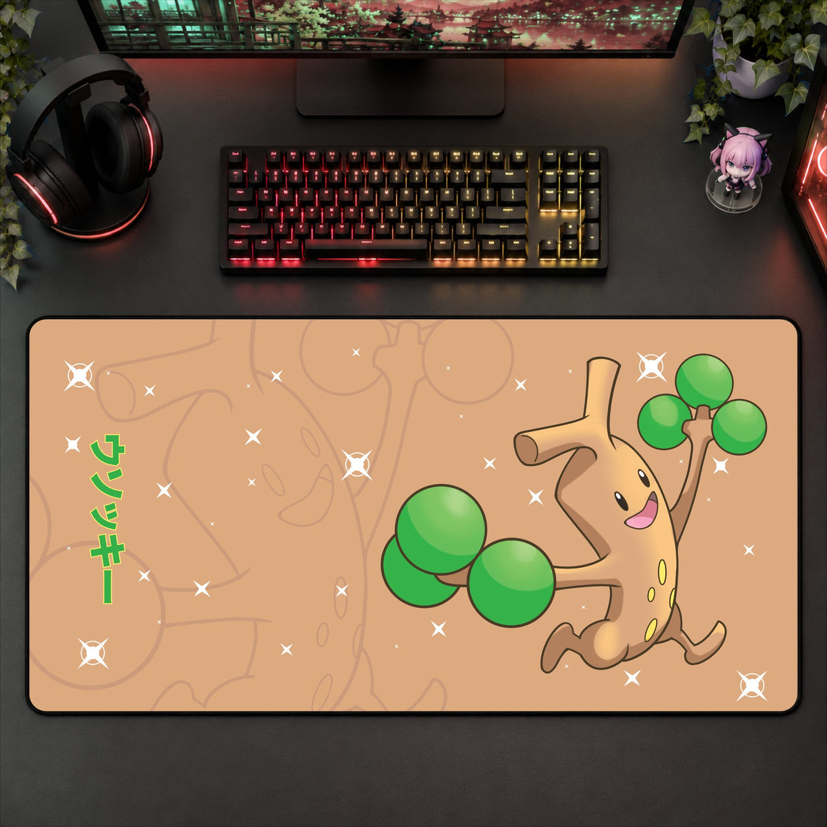 Sudowoodo Desk Mat