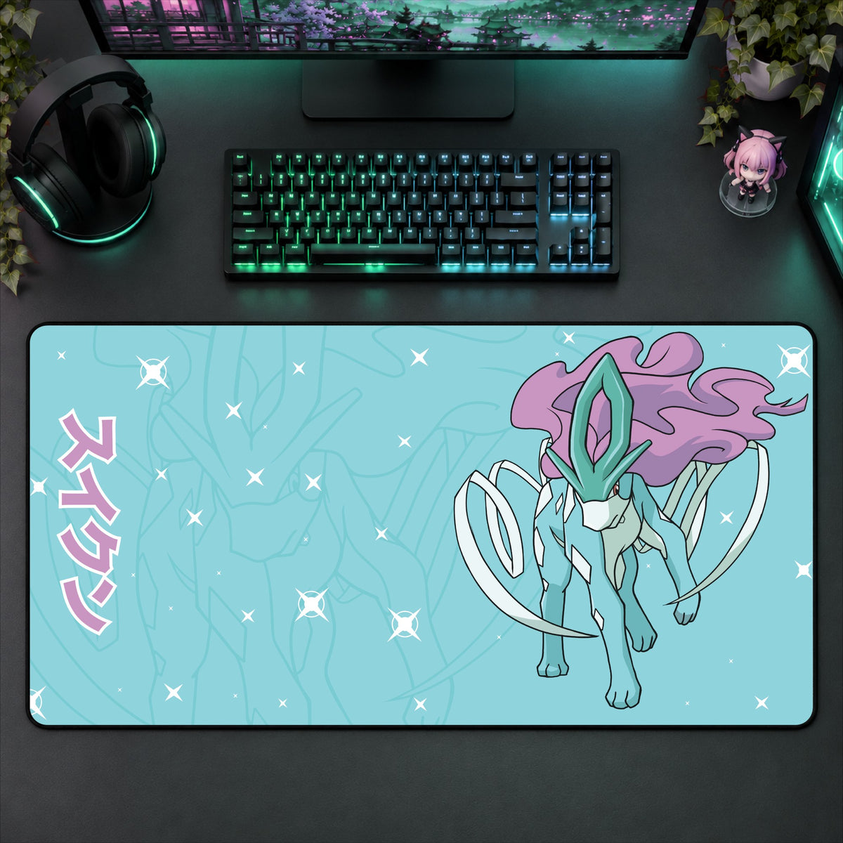 Suicune Desk Mat