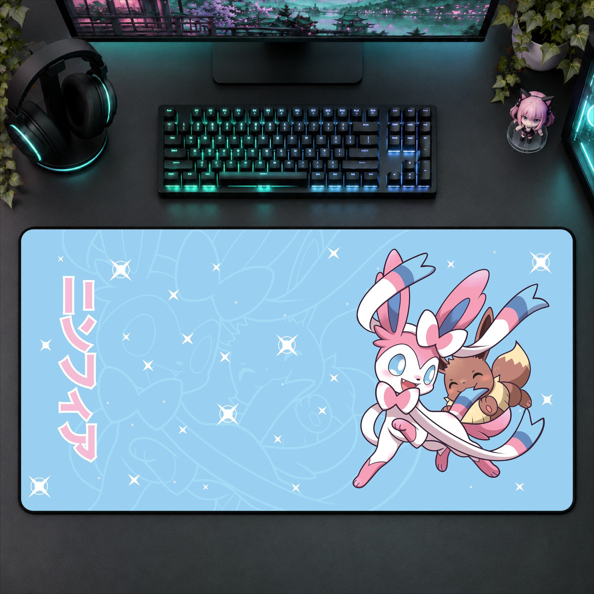 Sylveon Desk Mat