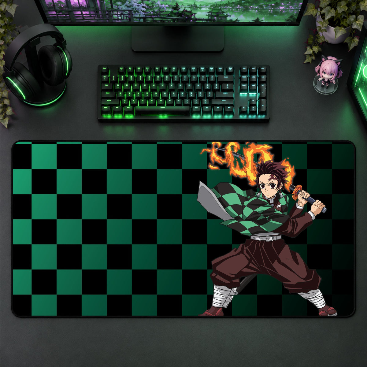 Tanjiro Desk Mat
