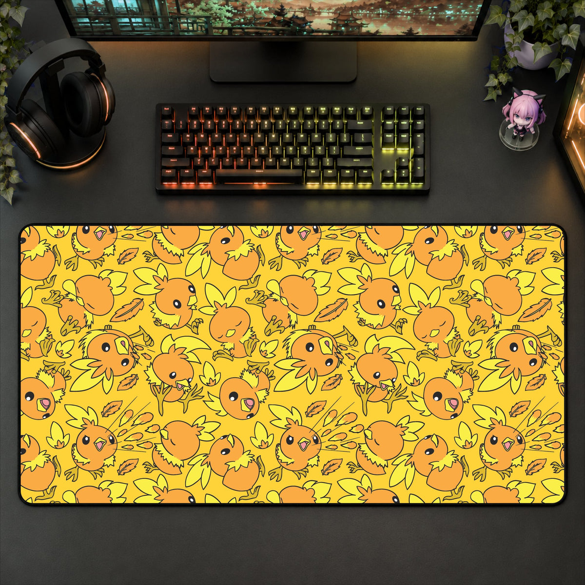 Torchic Desk Mat