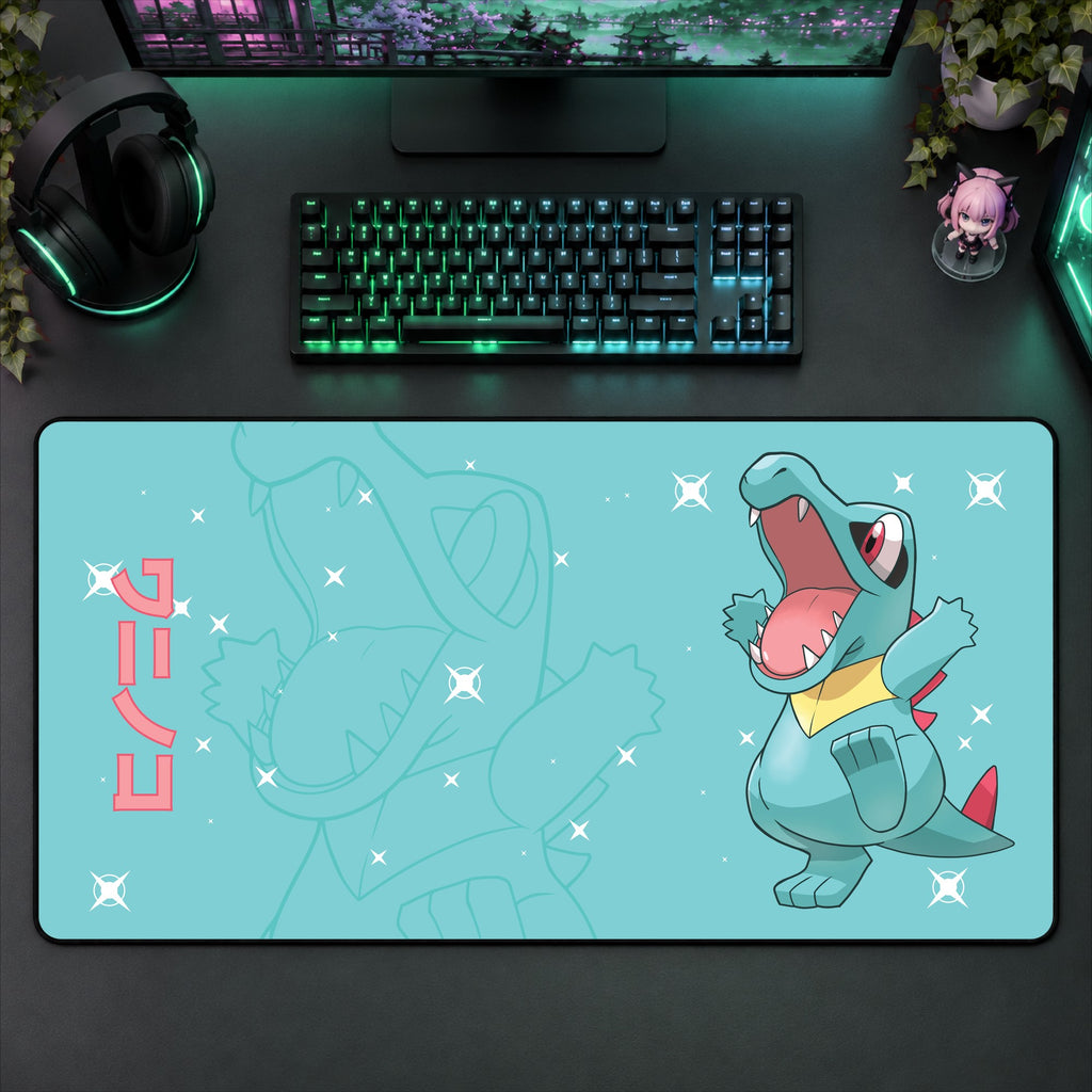 Totodile Desk Mat
