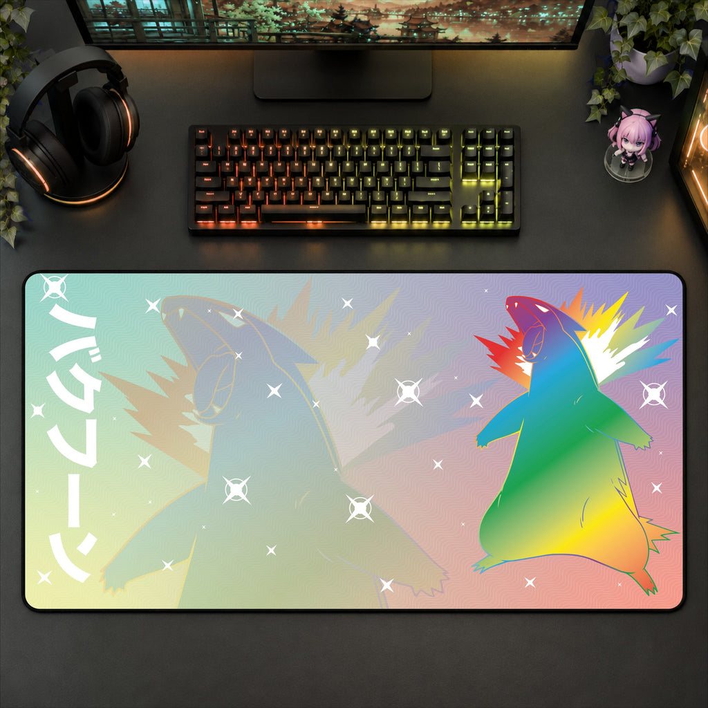 Typhlosion Desk Mat