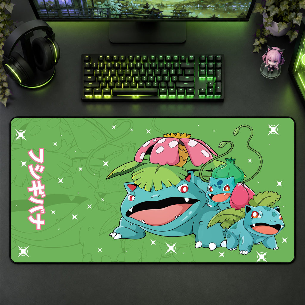 Venusaur Evolution Desk Mat