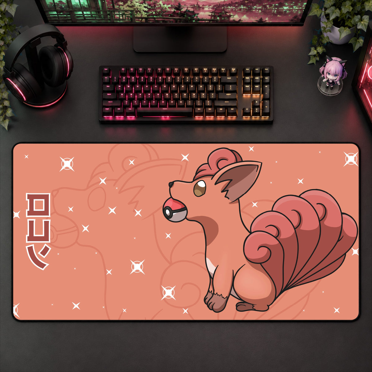 Vulpix Desk Mat
