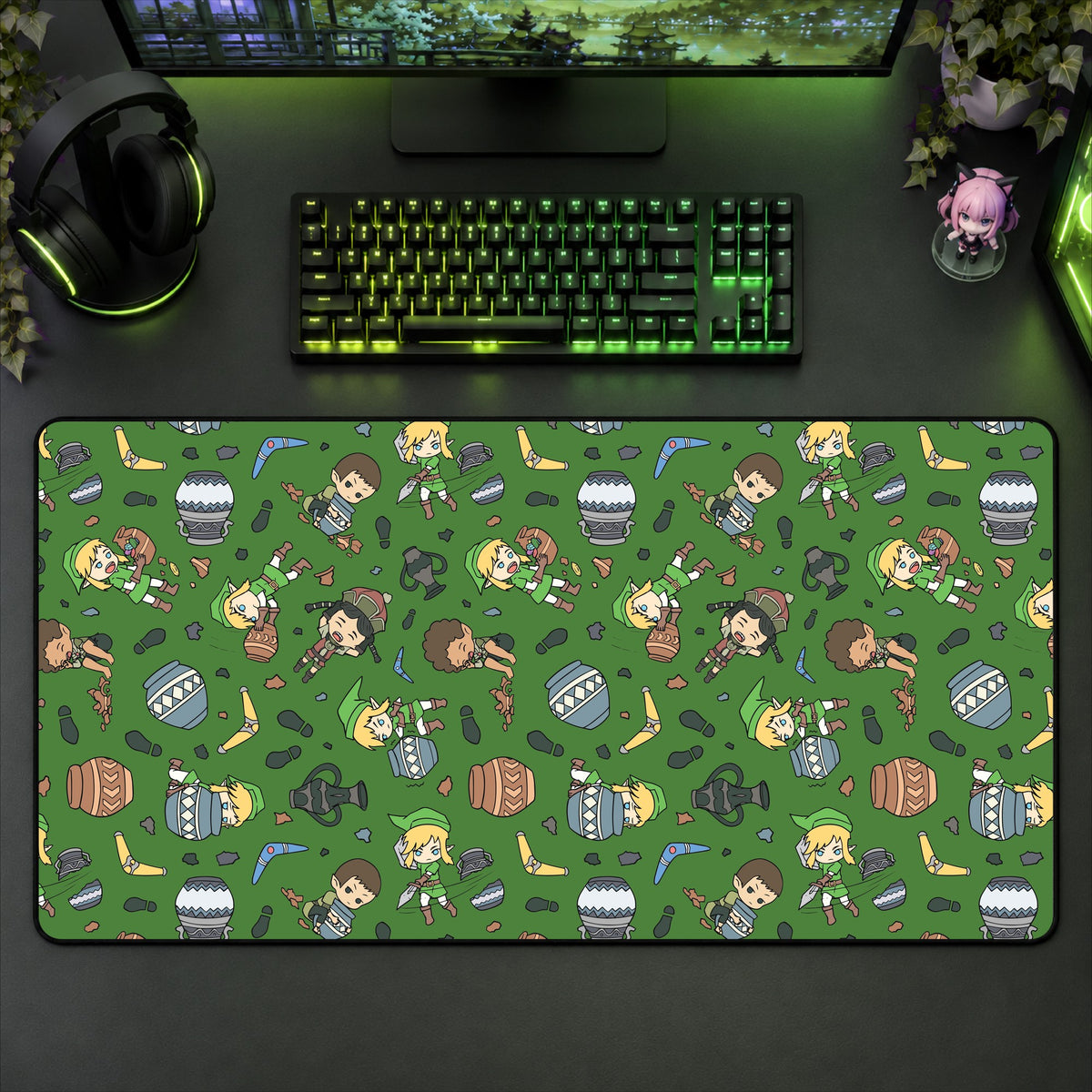 Zelda Desk Pots Mat