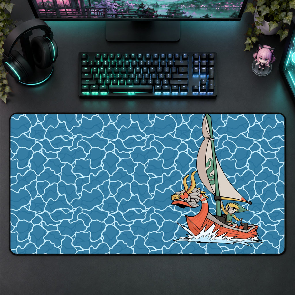 Zelda Desk Wind Waker Mat