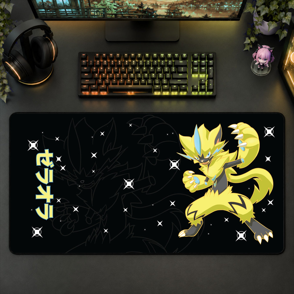 Zeraora Desk Mat