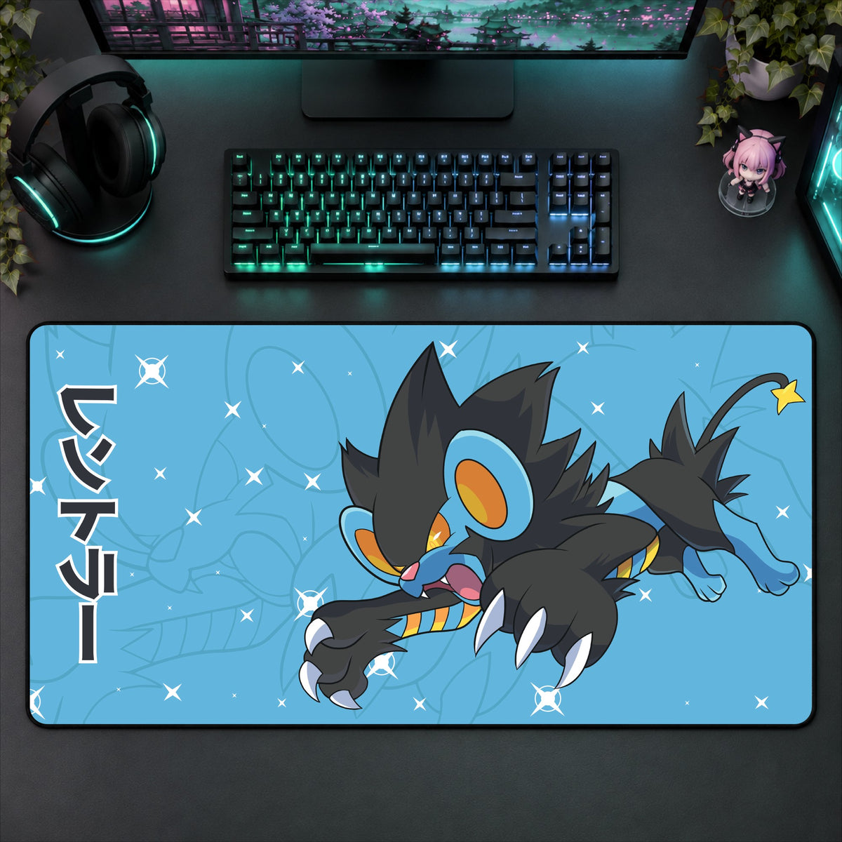 Luxray Desk Mat