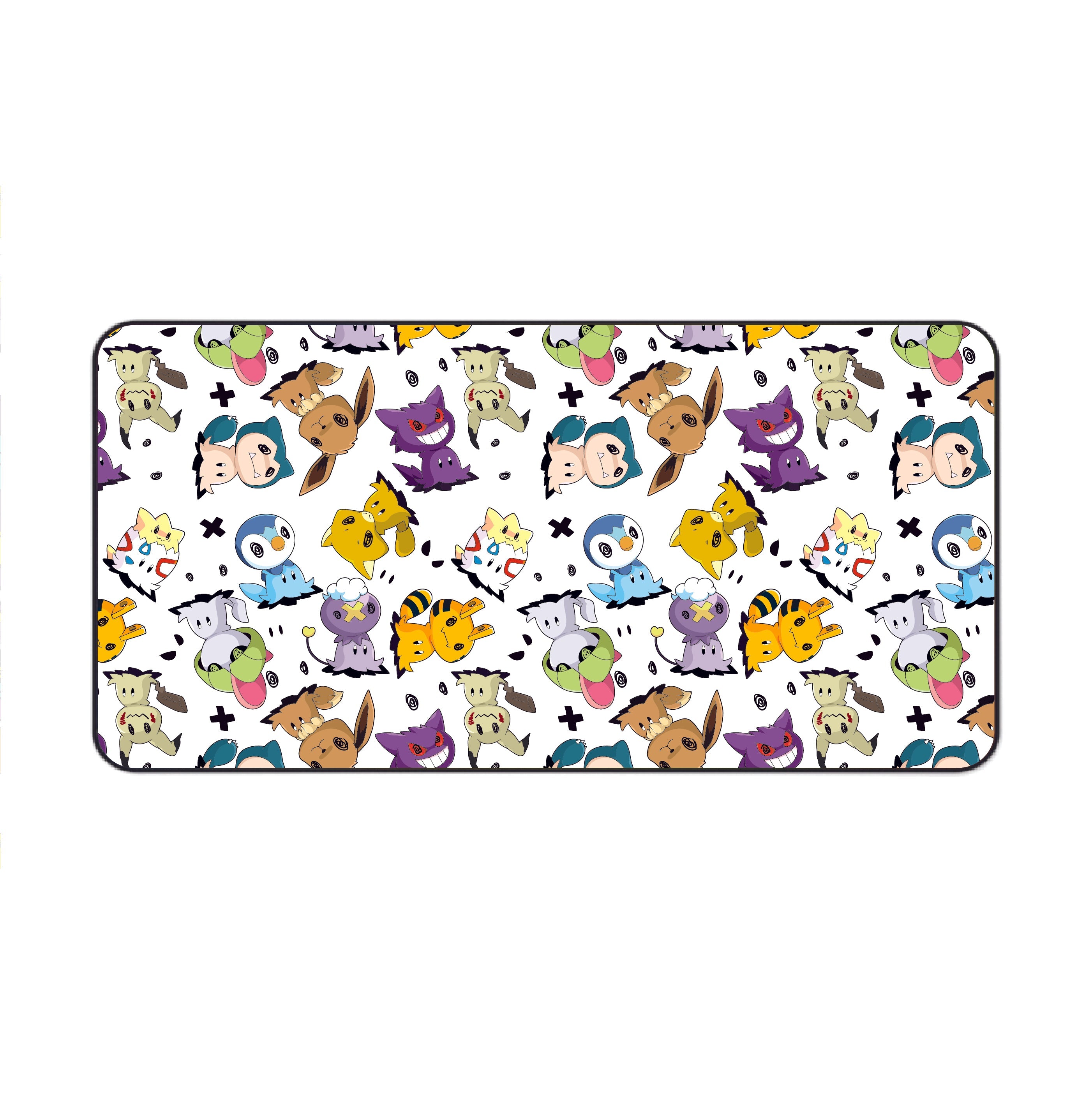 Mimikyu White Desk Mat