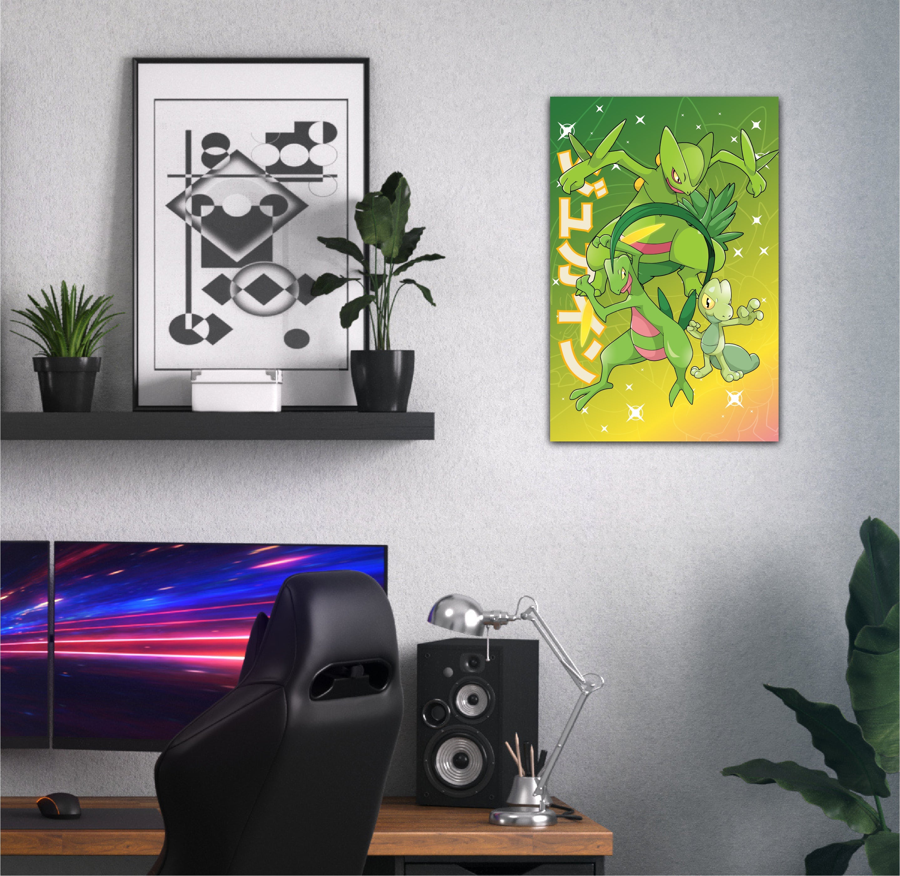 Treeko Evolution Poster