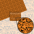 Halloween Pattern Wrapping Paper