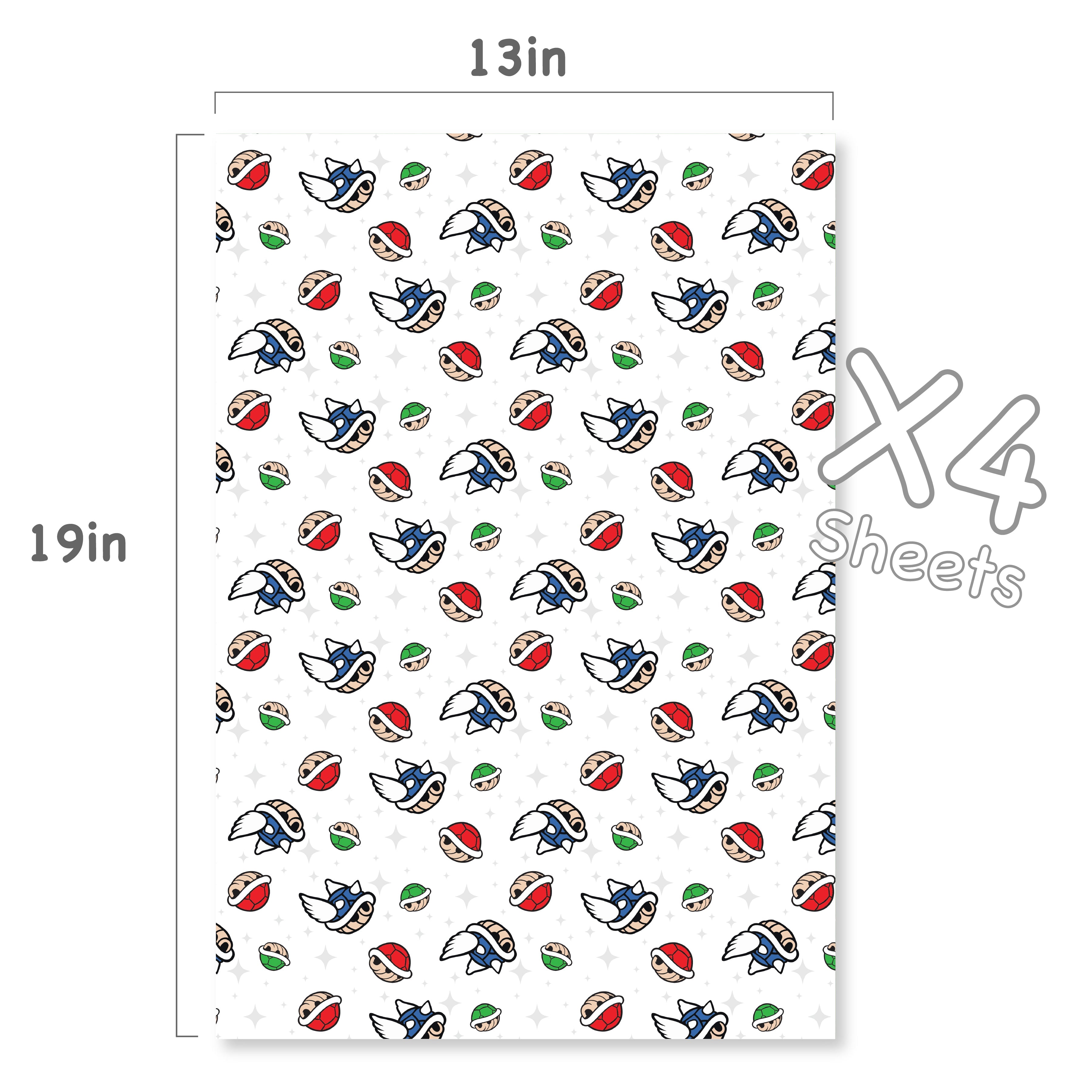 Mario 3 Shells Wrapping Paper