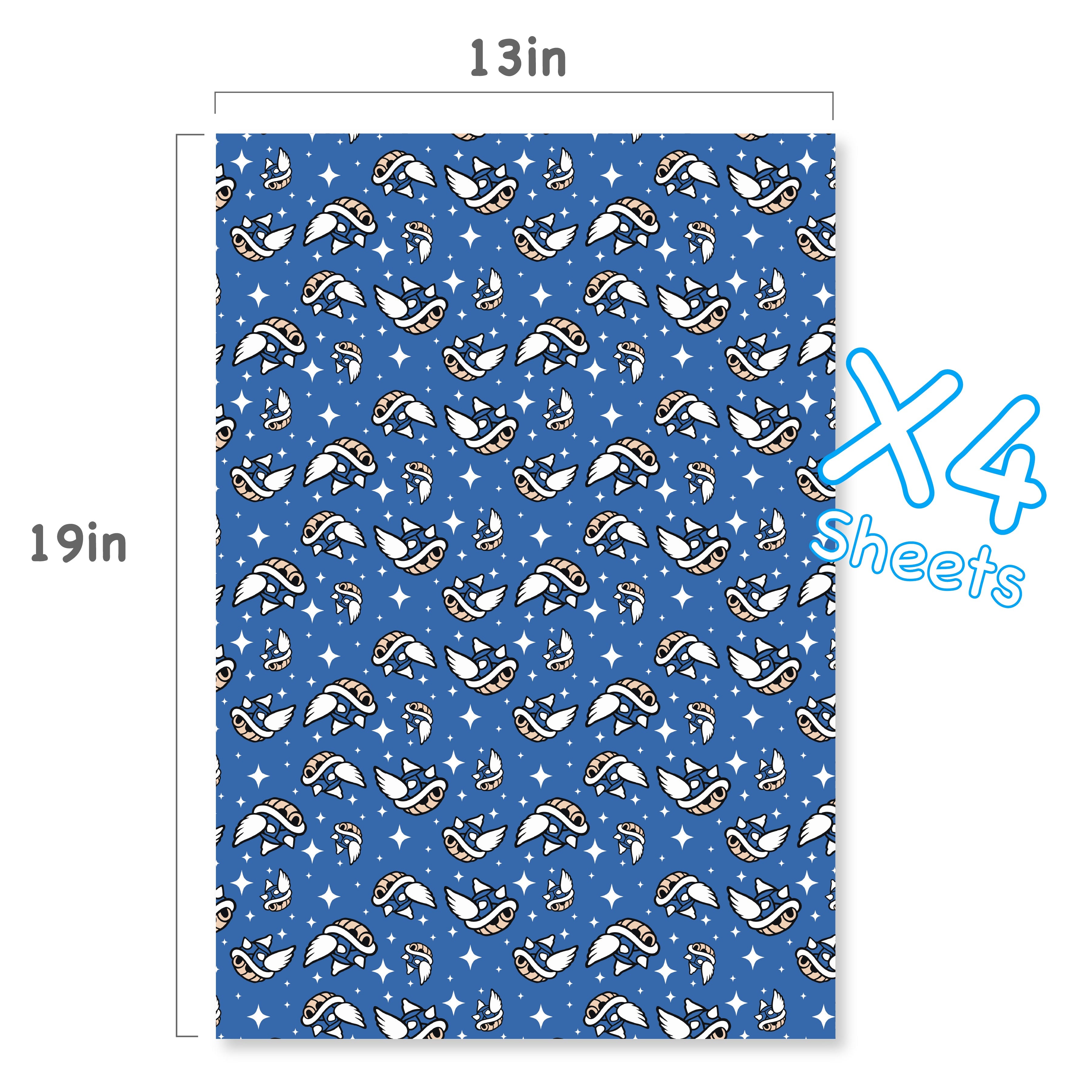 Mario Blue Shells Wrapping Paper